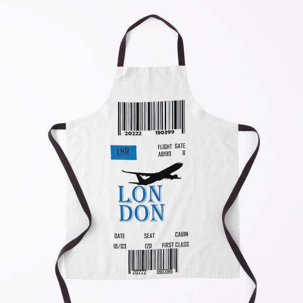 Item preview, LONDON flight ticket boarding pass travel designed and sold by SeniorPrint99.