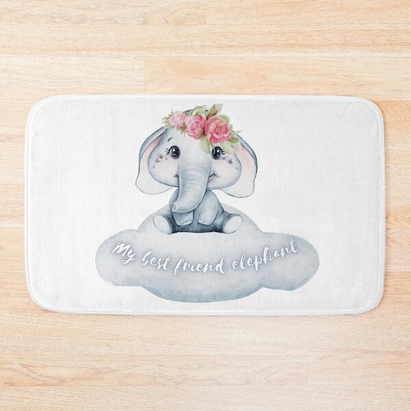 Item preview, My Best Friend Elephant with Cute Illustration designed and sold by qawistz.