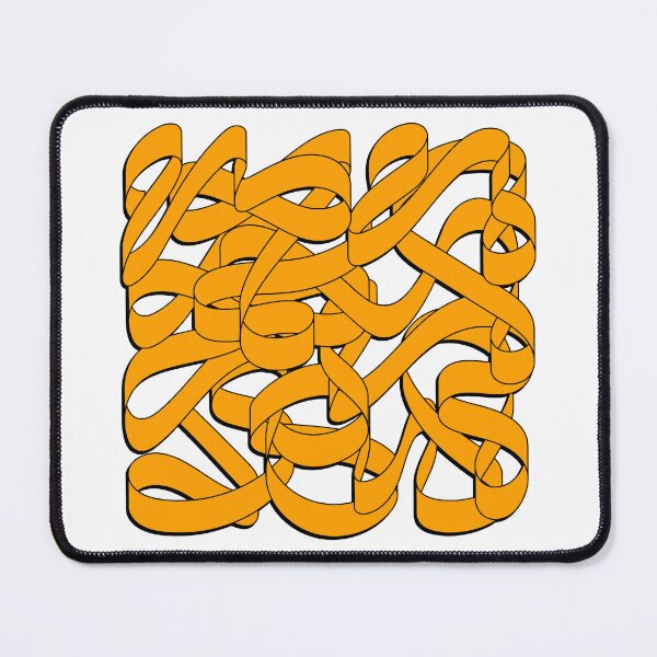 Item preview, Abstract orange ribbon #83 designed and sold by Cocolorr.