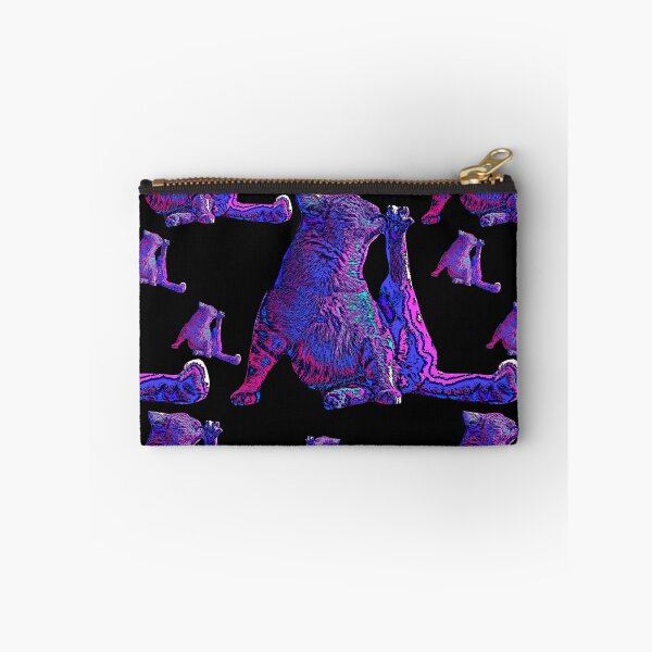 Item preview, Psychedelic Cat Licking Toe Beans designed and sold by NebulaFern.