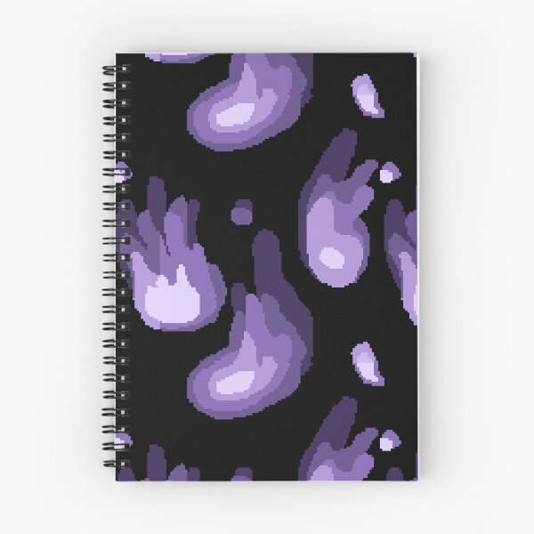 Item preview, Purple Flame Pattern designed and sold by edgethesketch.