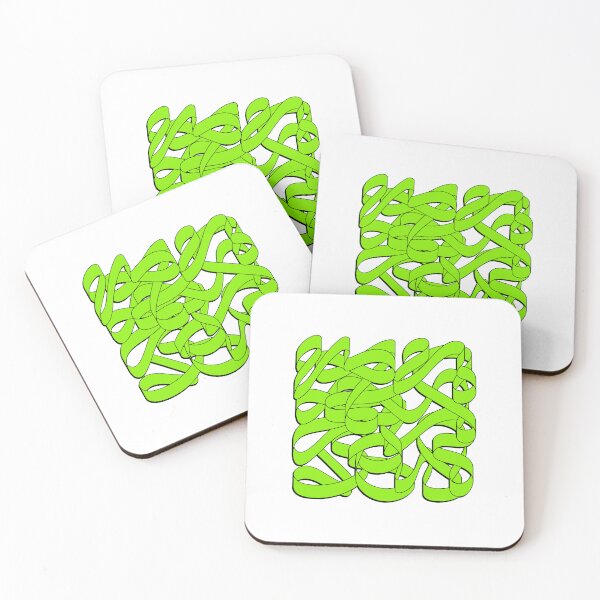 Item preview, Abstract green ribbon #84 designed and sold by Cocolorr.