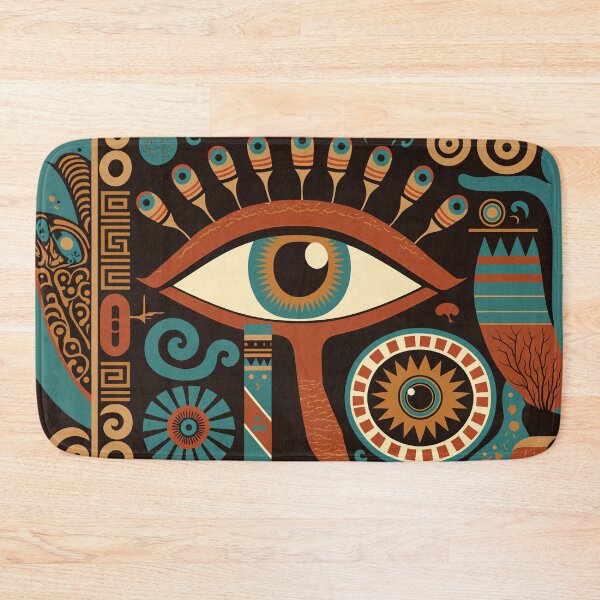 Item preview, Egyptian Motifs And Symbols With The Eye Of Horus designed and sold by raulmaler.