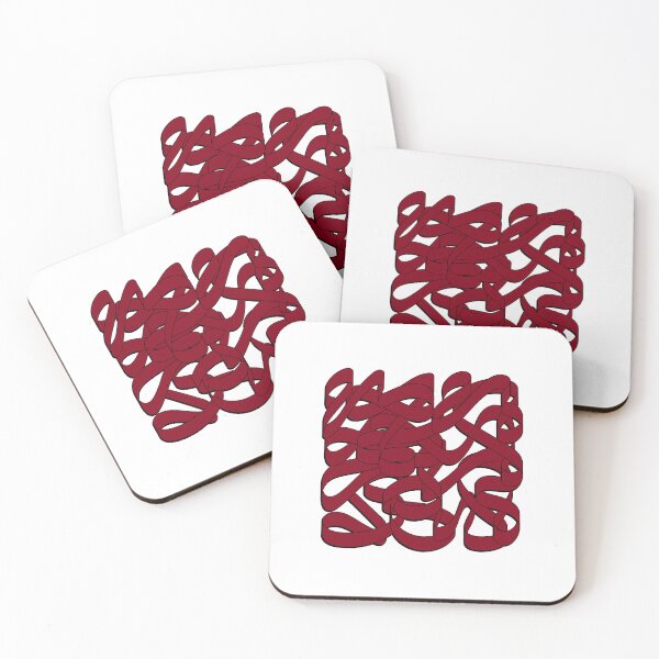 Item preview, Abstract dark red ribbon #85 designed and sold by Cocolorr.