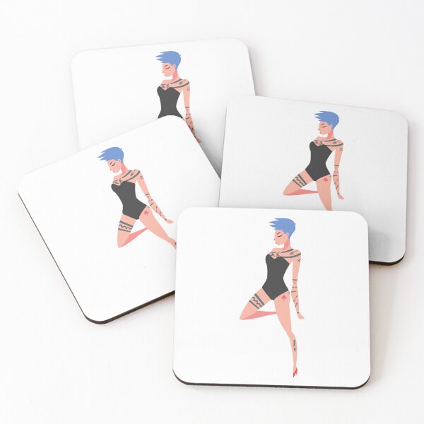 Item preview, Copy of Pin-up, pinup, tattoed girl designed and sold by PolishArtist.