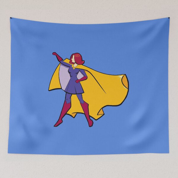 Item preview, Super Woman (yellow cape) designed and sold by JandyDesign.