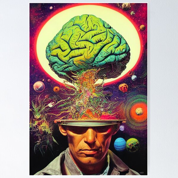 Item preview, Space Weed Brain Nr. 18 designed and sold by thesupremewiz.