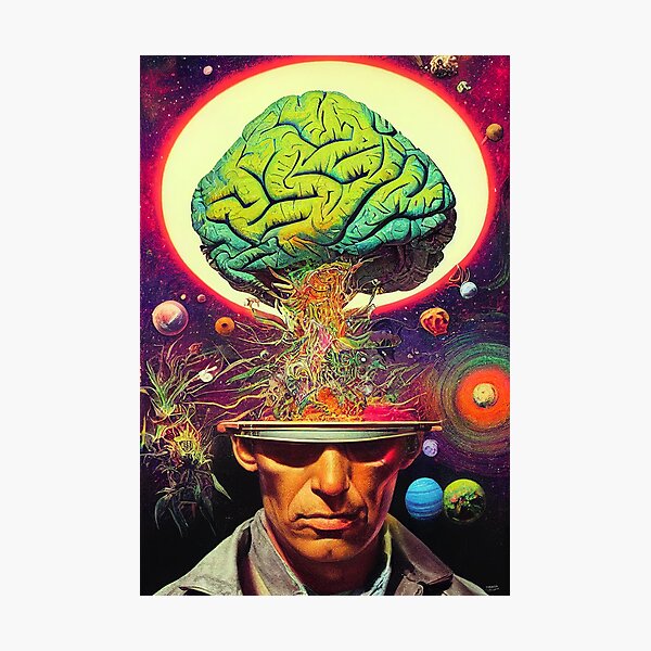 Item preview, Space Weed Brain Nr. 18 designed and sold by thesupremewiz.