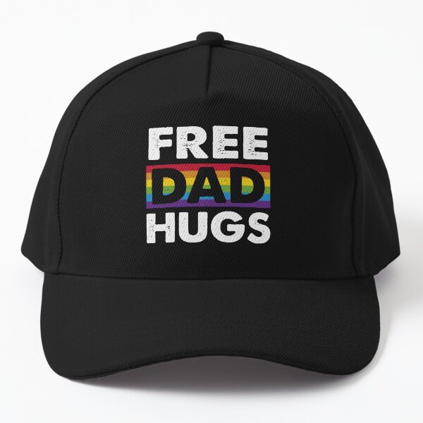 Aperçu de l'œuvre Câlins gratuits pour les papas, allié LGBT de la fierté LGBTQ créée et vendue par Queer Pride Shop.