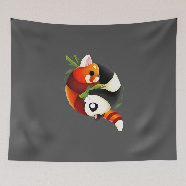 Item preview, Ying Yang Panda designed and sold by VallinArt.