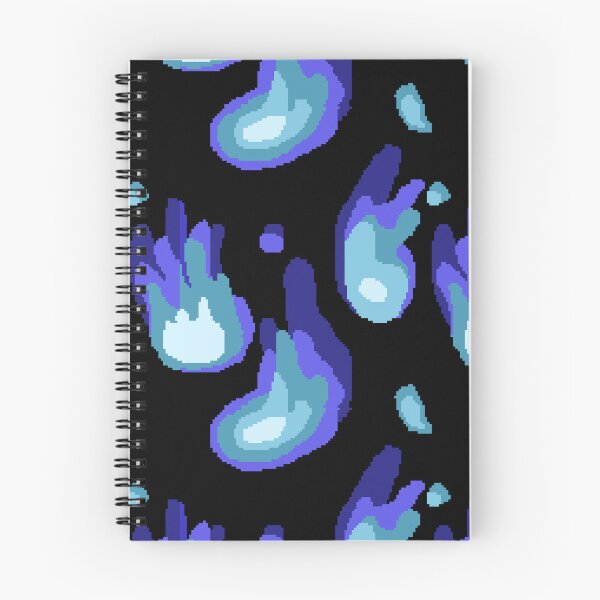 Item preview, Blue Flame Pattern designed and sold by edgethesketch.