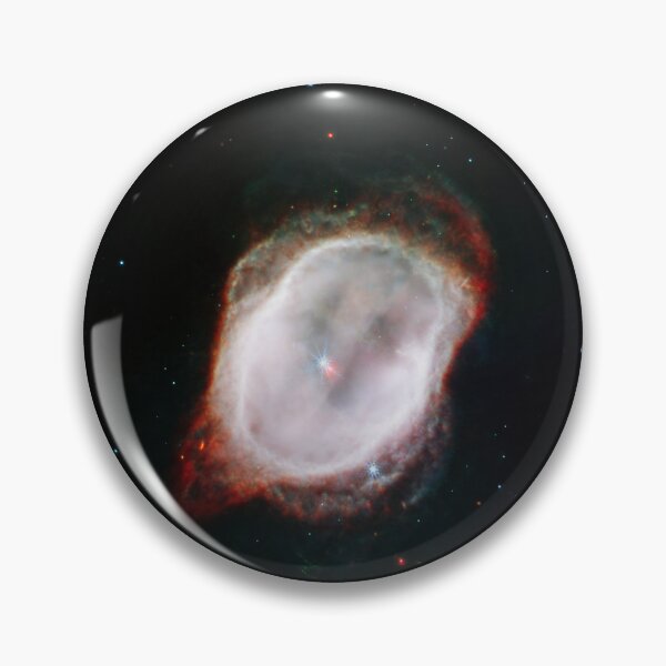 Item preview, James Webb Space Telescope Southern Ring Nebula’s Gas (NIRCam and MIRI Composite Image) designed and sold by bolkibox.
