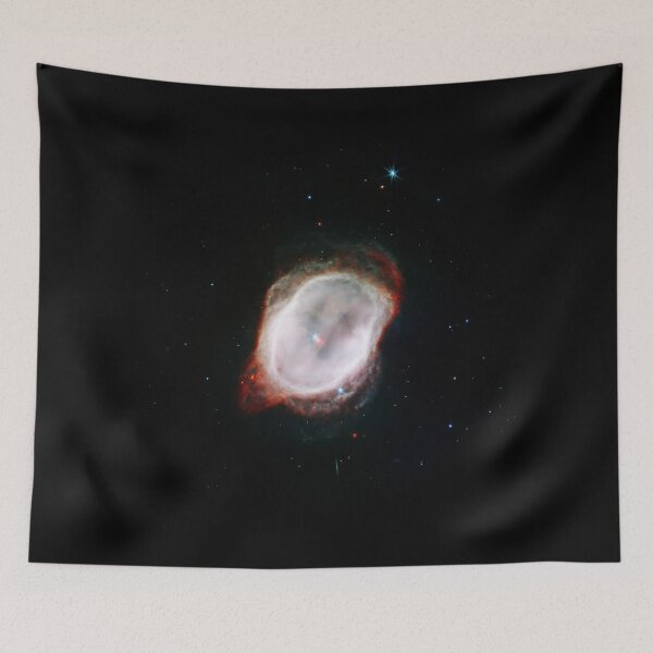 Item preview, James Webb Space Telescope Southern Ring Nebula’s Gas (NIRCam and MIRI Composite Image) designed and sold by bolkibox.