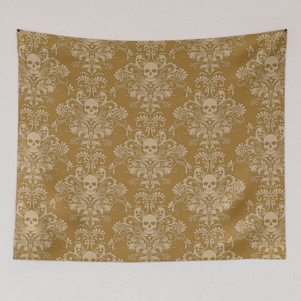 Item preview, Gothic Skull Seamless Pattern designed and sold by Art-of-Enami.