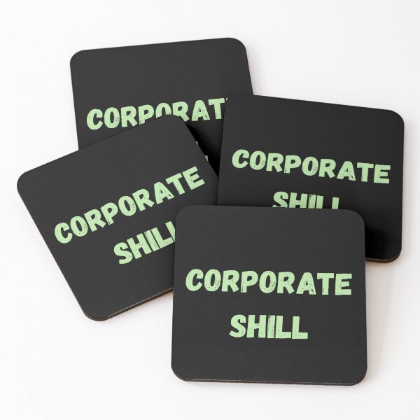 Item preview, CORPORATE SHILL designed and sold by Swooncake Press.