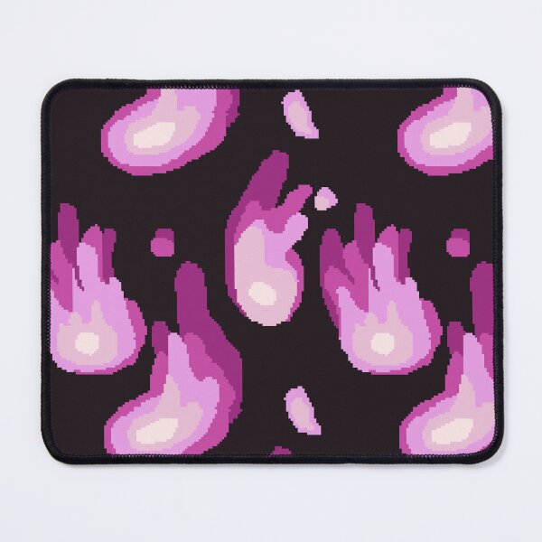 Item preview, Pink Flame Pattern designed and sold by edgethesketch.