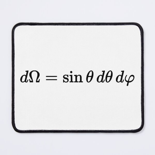 Item preview, Solid angle defintion in spherical coordinates, physics and math designed and sold by NoetherSym.