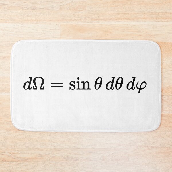 Item preview, Solid angle defintion in spherical coordinates, physics and math designed and sold by NoetherSym.
