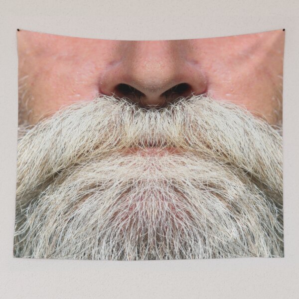 Item preview, A luscious gray beard - Mask only designed and sold by sonshop99.