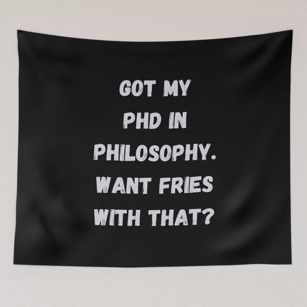 Item preview, PHILOSOPHY HOODIE designed and sold by Swooncake Press.
