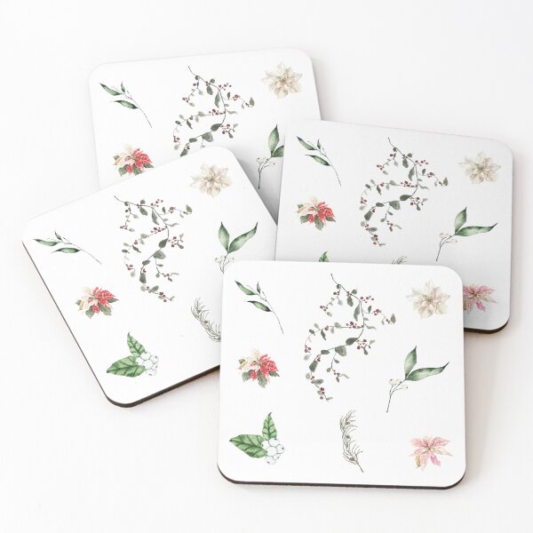 Item preview, Cute Watercolor Winter Flower Aesthetic  designed and sold by Flowerartlovers.