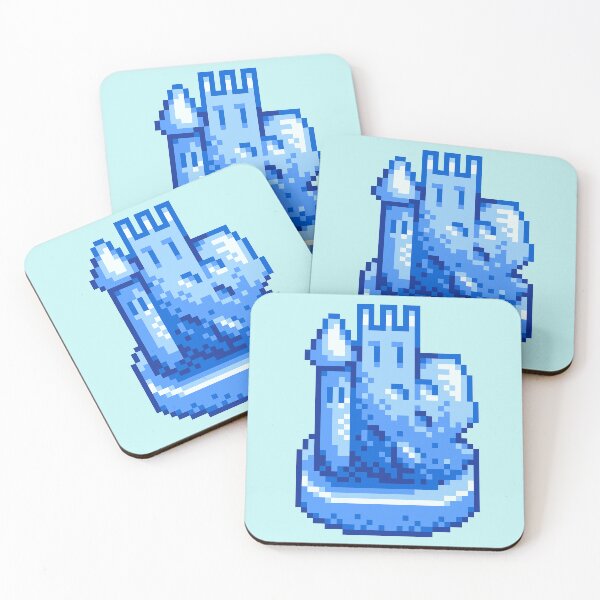 Item preview, Stardew Valley Castle Ice Sculpture designed and sold by aiya-pixels.