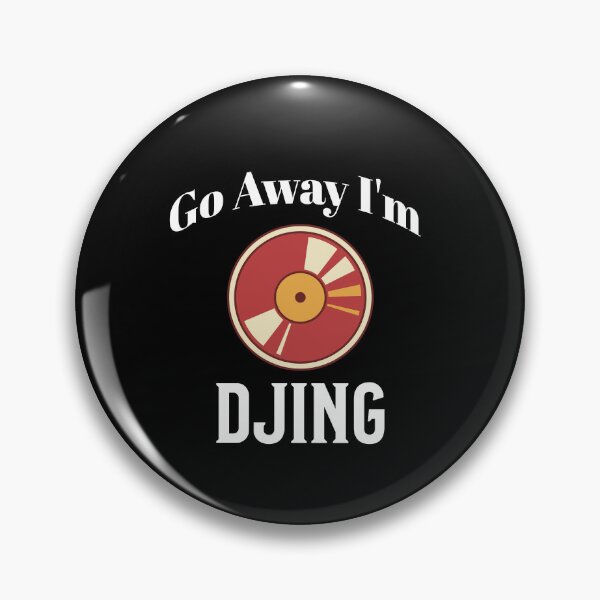Item preview,  Go Away I'm DJing designed and sold by ArtBySymone.