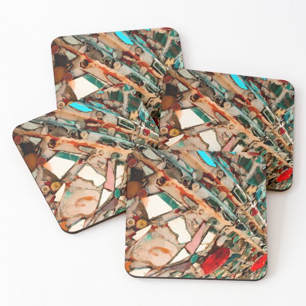 Item preview, Colorful Kaleidoscope Mirror Mosaic designed and sold by Hena Tayeb.