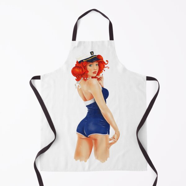 Item preview, Pin-up girl, pinup, red hair, designed and sold by PolishArtist.