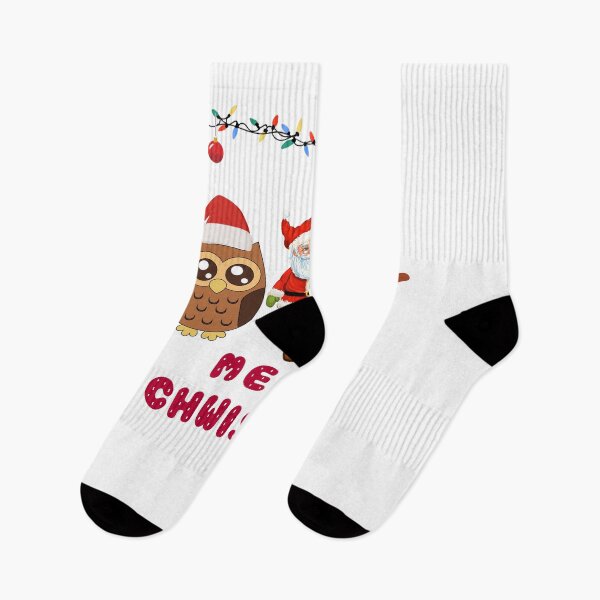 Item preview, Christmas with Santa, owl and cat designed and sold by SITMA.
