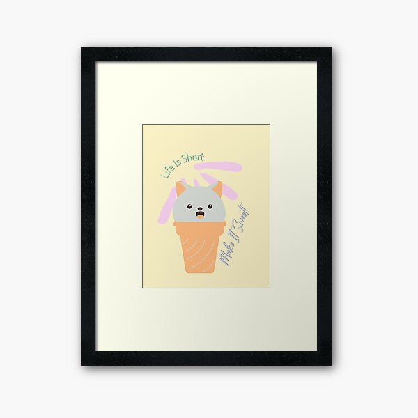 Item preview, Orange Tabby Cat Ice Cream designed and sold by TowTees.