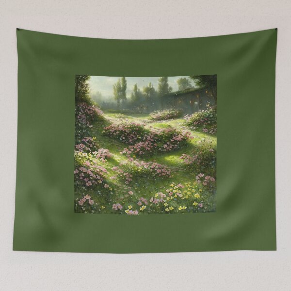 Item preview, February Primrose Garden designed and sold by FamiliarPufferfish.