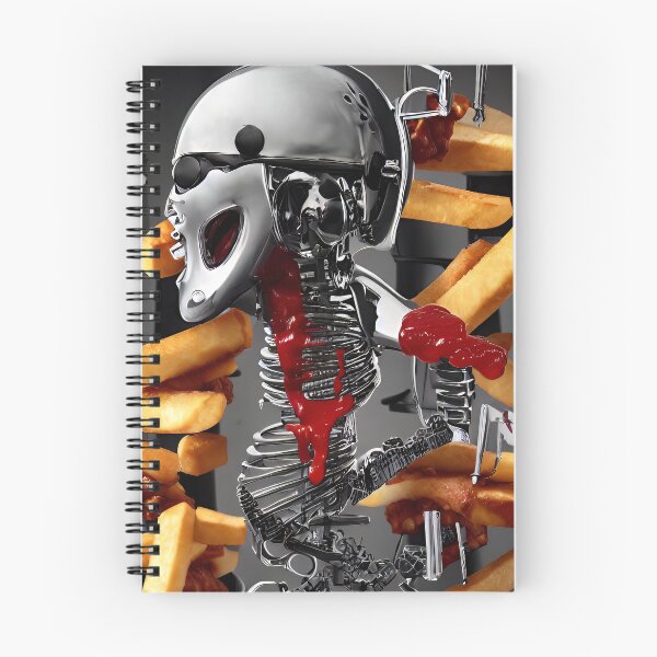 Aperçu de l'œuvre Robot frites créée et vendue par DangerRabbit.
