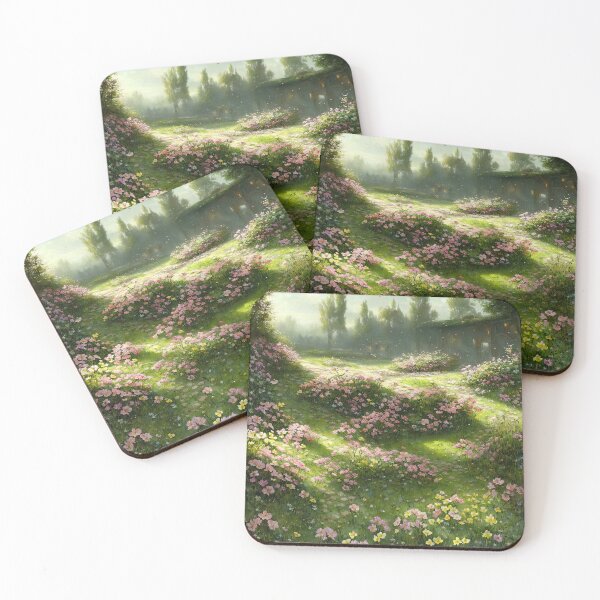Item preview, February Primrose Garden designed and sold by FamiliarPufferfish.