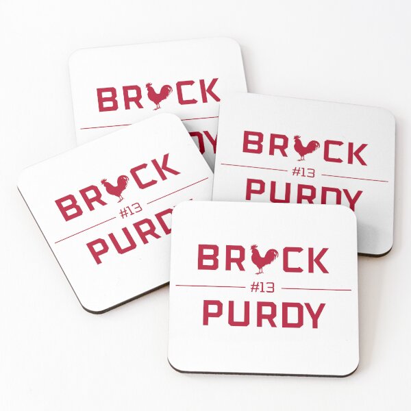 Item preview, BROCK PURDY #13 red designed and sold by Sports-Stickers.