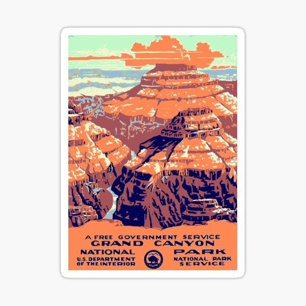 Grand Canyon National Park USA Sticker