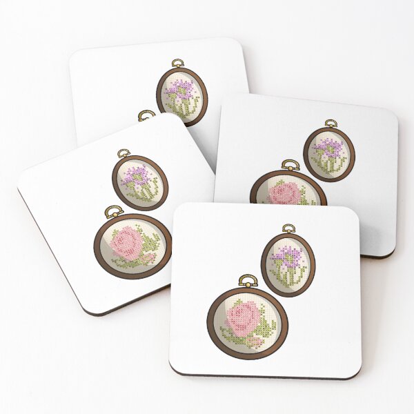 Item preview, Embroidery Hoops designed and sold by honeybeepaper.