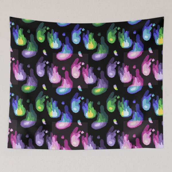 Item preview, Party Flames Pattern designed and sold by edgethesketch.