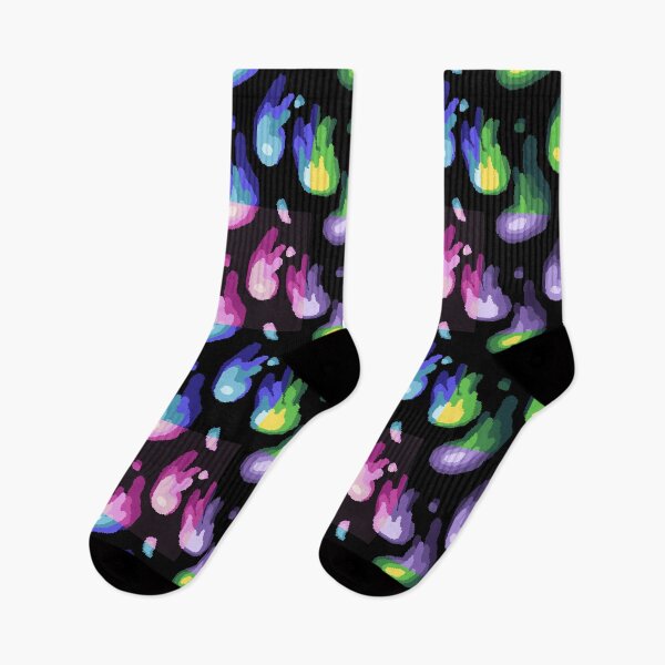 Item preview, Party Flames Pattern designed and sold by edgethesketch.