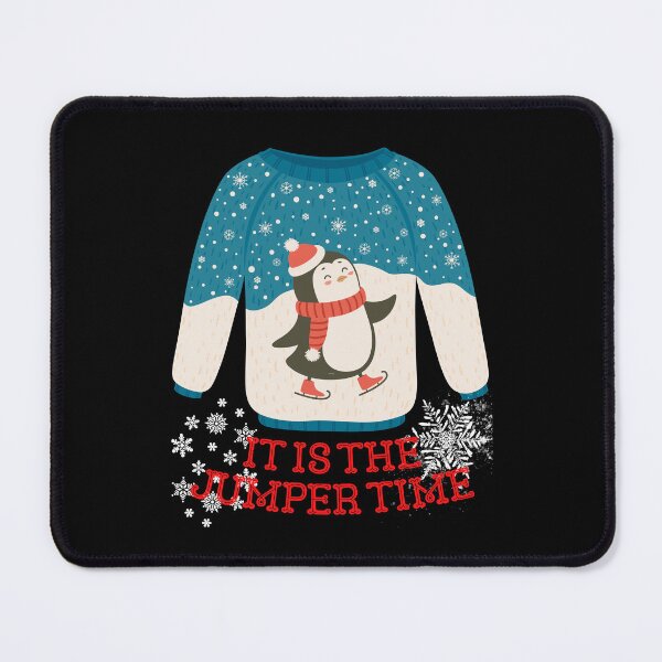 Item preview, It is the Jumper Time on Black designed and sold by LoloTrends.