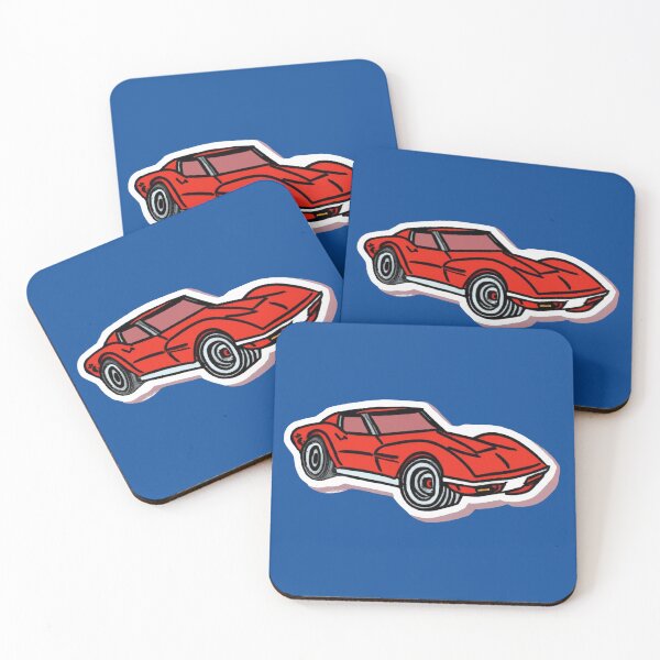 Item preview, Red Corvette designed and sold by JandyDesign.