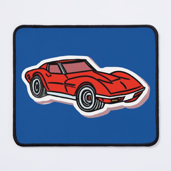 Item preview, Red Corvette designed and sold by JandyDesign.
