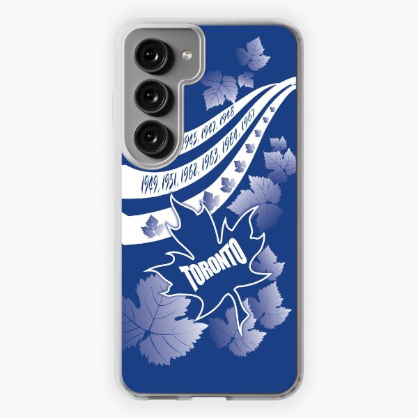 Keyscaper Toronto Blue Jays Endzone Design Galaxy Clear Phone Case