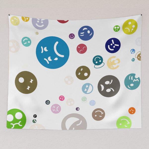 Item preview, Emoji Funny Multi Color Face designed and sold by Pixel4Art.