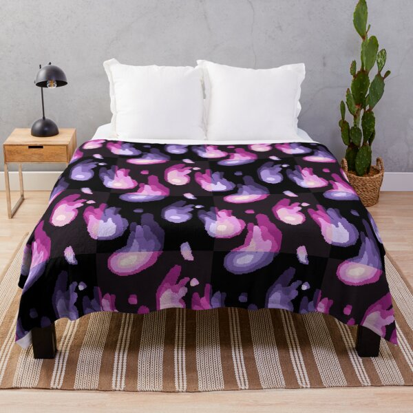 Item preview, Purple and Pink Party Flames Pattern designed and sold by edgethesketch.