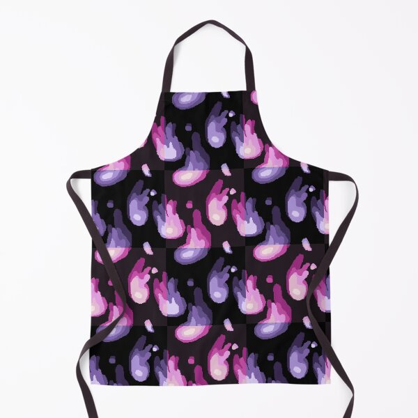 Item preview, Purple and Pink Party Flames Pattern designed and sold by edgethesketch.