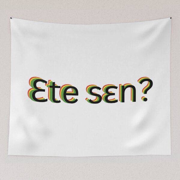 Item preview, Ete Sen [Hello, how are you?] designed and sold by AfriStyleUK.