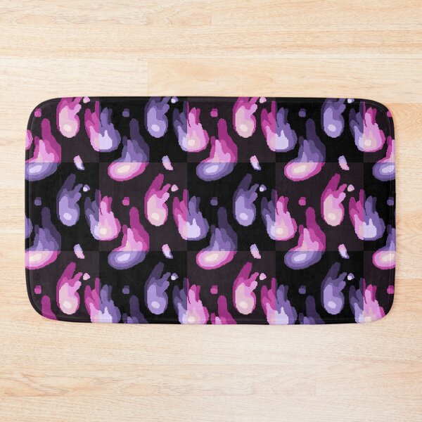 Item preview, Purple and Pink Party Flames Pattern designed and sold by edgethesketch.