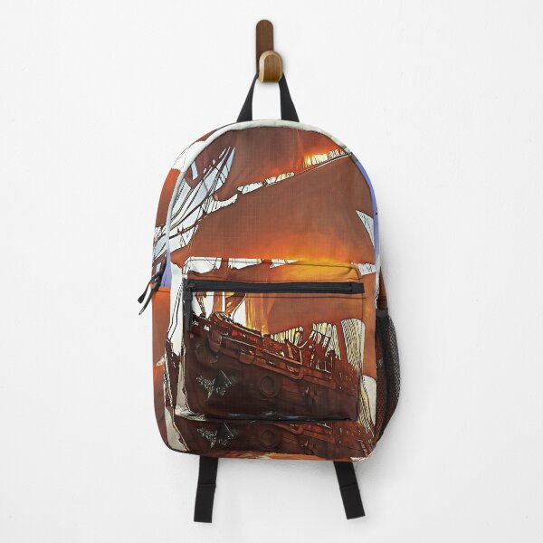 Item preview, Red Sunset Adventure Galley designed and sold by the-alfiere.