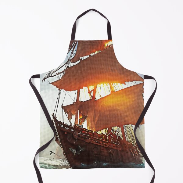 Item preview, Red Sunset Adventure Galley designed and sold by the-alfiere.